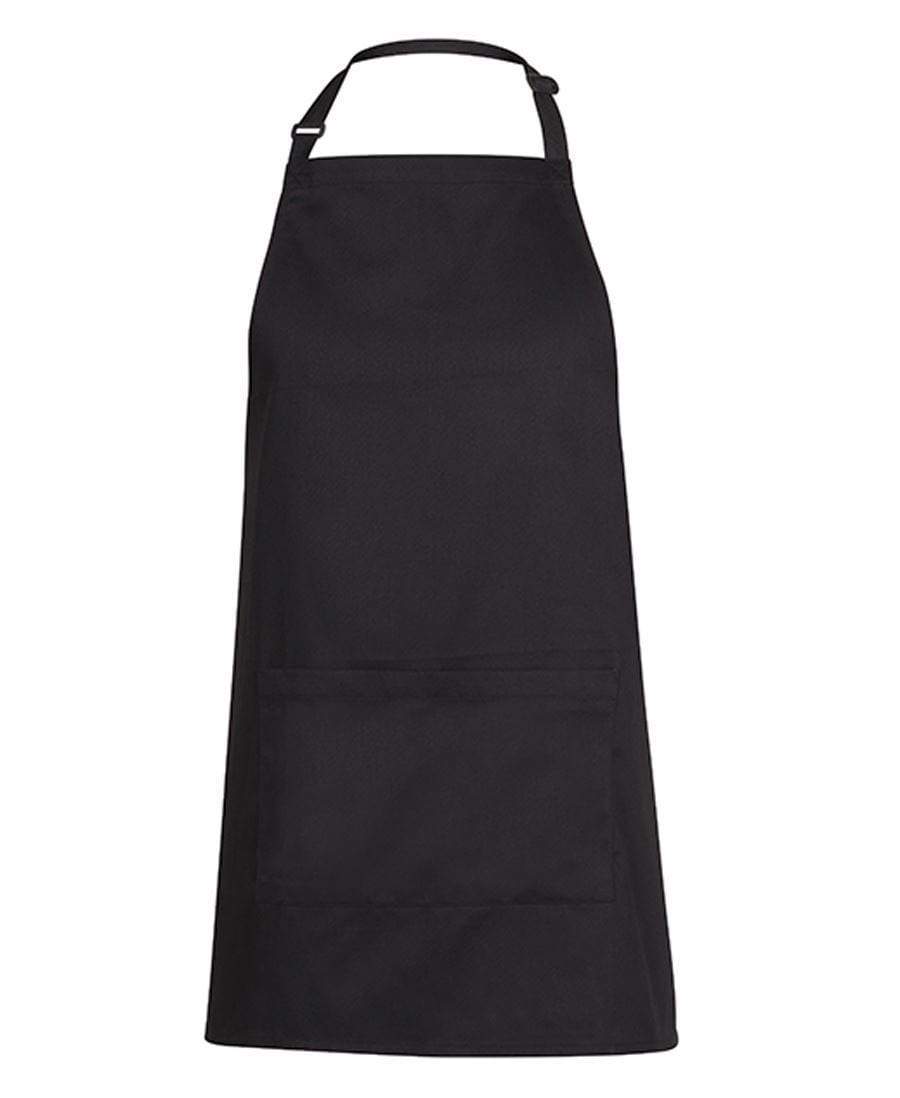 JB'S Chef/Hospitality Apron with Pocket 5A Hospitality & Chefwear Jb's Wear Black BIB 86x93  